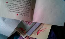 Calligraphy letters, 2011